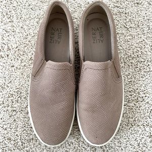 Tan Slip-on Sneakers